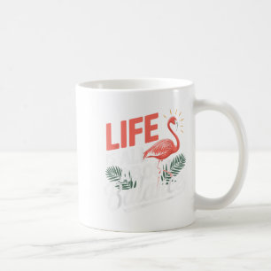 Flamingo Life dreht sich alles um Balance Nk Flami Kaffeetasse