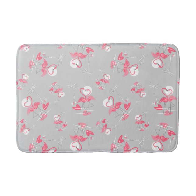 Flamingo Love Multi Badematte (Vorderseite)