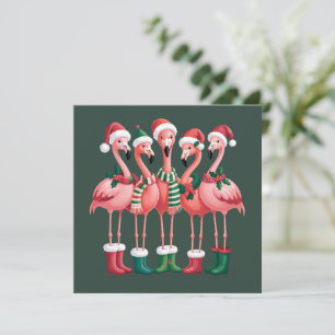 Flamingo Lover Geschenk Weihnachten Frohe Weihnach