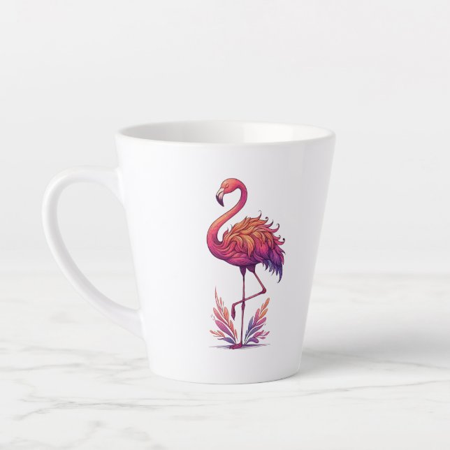 Flamingo Lover Milchtasse (Links)