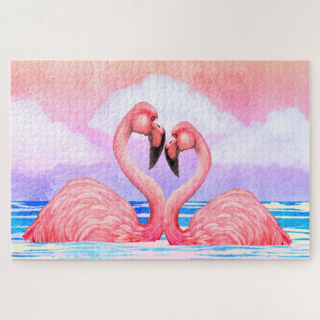 Flamingo Lovers (Horizontal)