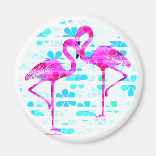 Flamingo-Magnet Magnet