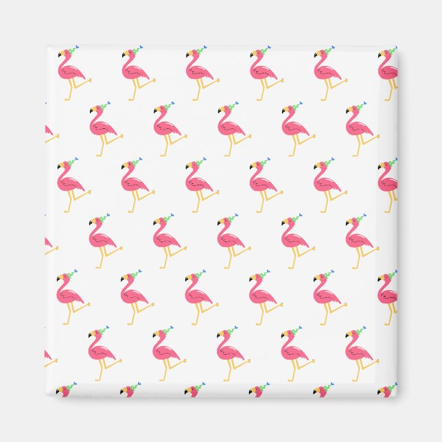Flamingo Magnets Magnet (Vorne)
