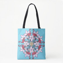 Flamingo Mandala Tasche