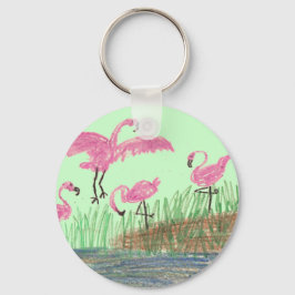 Flamingo Mash Schlüsselanhänger