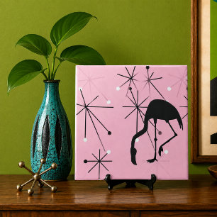 Flamingo MidCentury Modern Atomic Sternexplosion Fliese