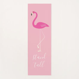 Flamingo mit Cocktails am Strand individuell gesta Yogamatte