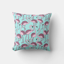 Flamingo-Muster Kissen
