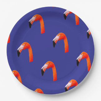 Flamingo-Muster Pappteller