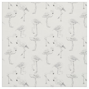 Flamingo-Muster Stoff