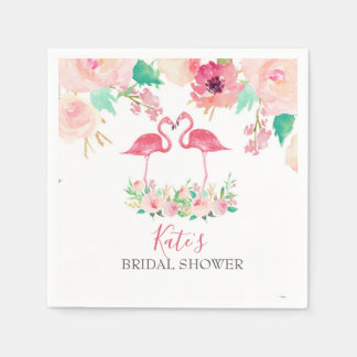 Flamingo napkins serviette