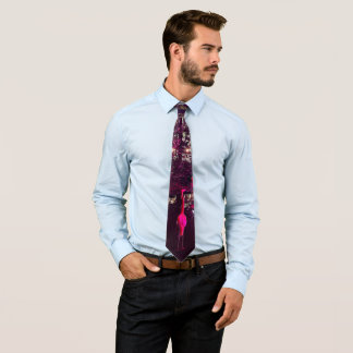 Flamingo Neck Tie Krawatte