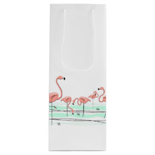 Flamingo Ocean Group Geschenktüte Flasche Für Weinflaschen