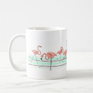 Flamingo Ocean Line Tasse