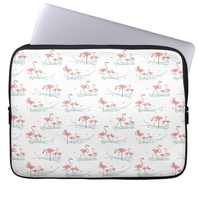 Flamingo Ocean Multi Laptop Ärmel Laptopschutzhülle (Vorderseite)