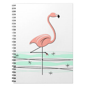 Flamingo Ocean Notebook Notizblock