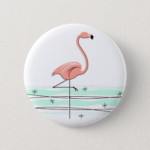 Flamingo Ocean-Taste Button