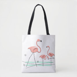 Flamingo Ocean Trio 2 Korallen Karo zurück Tasche