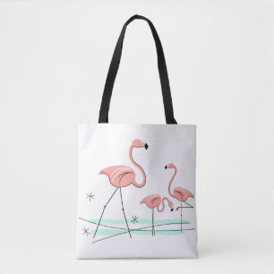 Flamingo Ocean Trio 2 Korallen Karo zurück Tasche