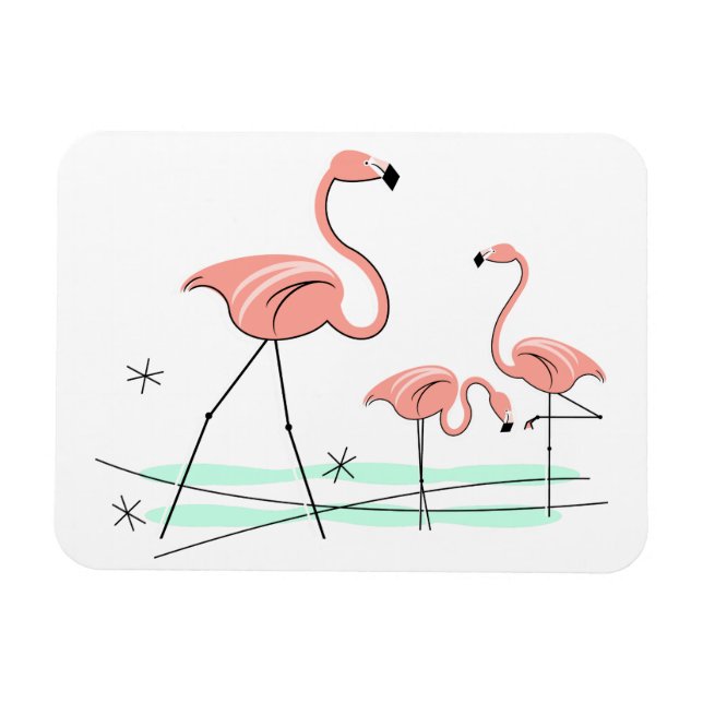 Flamingo Ocean Trio 2 Magnet flexibel (Horizontal)