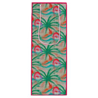 Flamingo-Palme-Leinwand-Blick