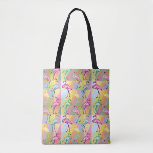 Flamingo-Parade Tasche