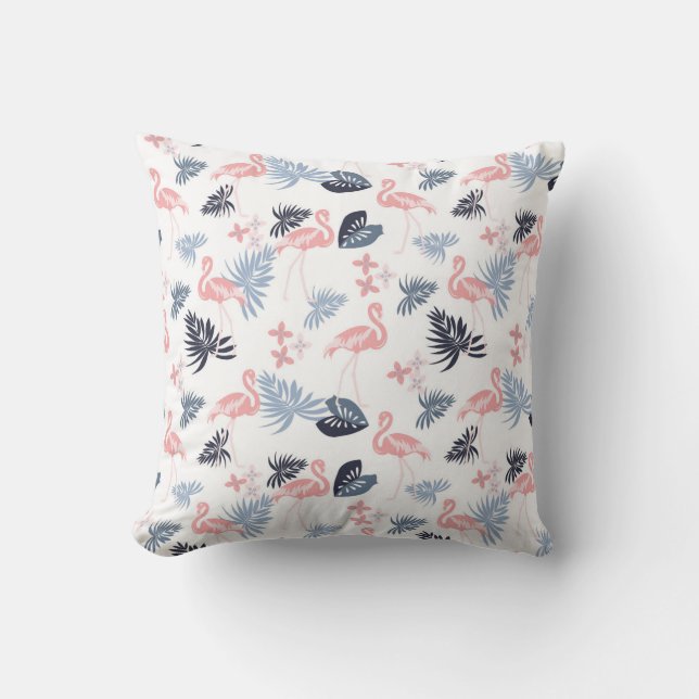 Flamingo Paradise Kissen (Vorderseite)