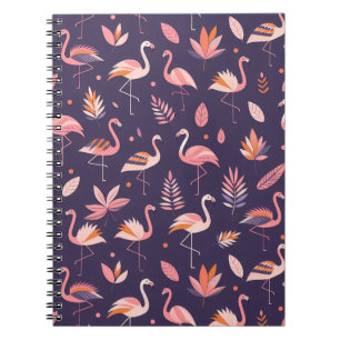 Flamingo Paradise Pattern Notizblock