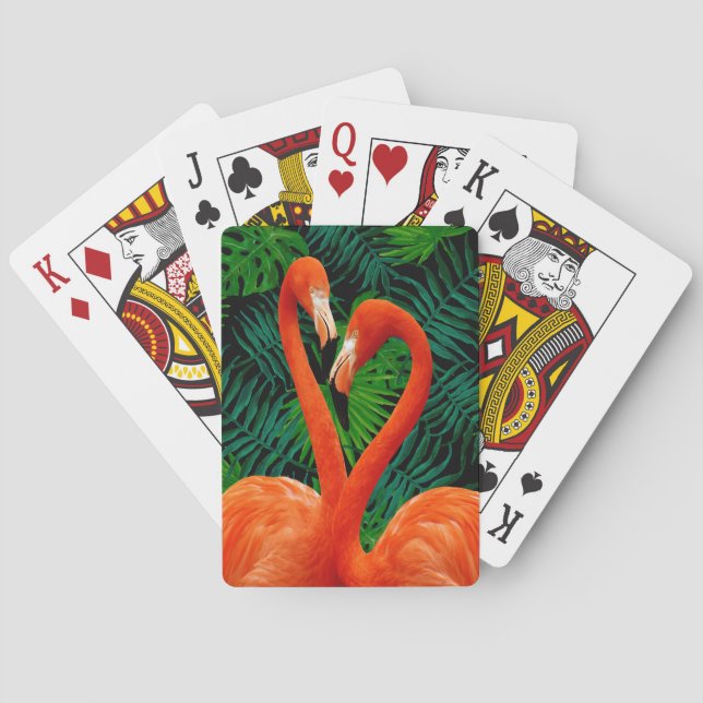 Flamingo Paradise Poker Playing Cards Spielkarten (Rückseite)