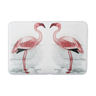 FLAMINGO-PARK 2 rosa Flamingo-Bad-Matte Badematte