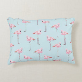 FLAMINGO-PARK ROSA UND BLAUES FLAMINGO Kissen