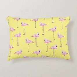 FLAMINGO-PARK ROSA UND GELBES FLAMINGO Kissen
