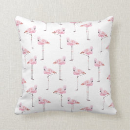 FLAMINGO-PARK ROSA UND WEISSES FLAMINGO Kissen