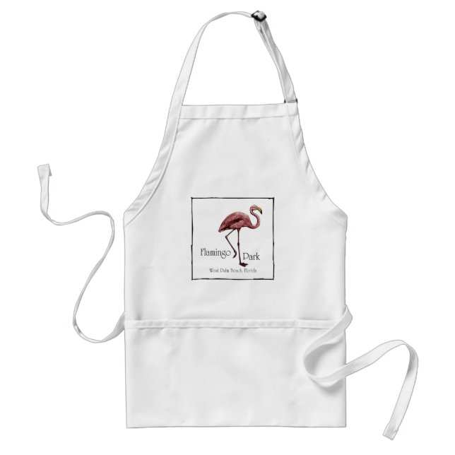 Flamingo Park Schürze (Vorne)