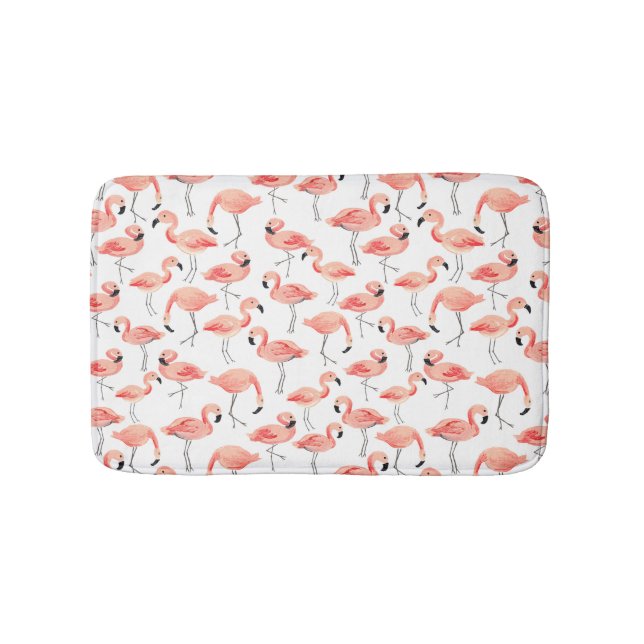 Flamingo-Party Badematte (Vorderseite)