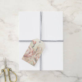 Flamingo-Party-Thema, Personalisiert Geschenkanhänger