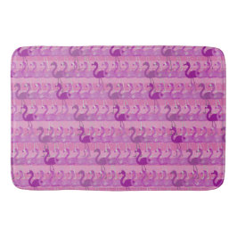 Flamingo Pattern Bath Mat (rosa) Badematte