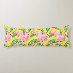 Flamingo Pattern Body Pillow Seitenschläferkissen