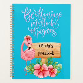 FLAMINGO PERSONALISIERT PLANNER PLANER