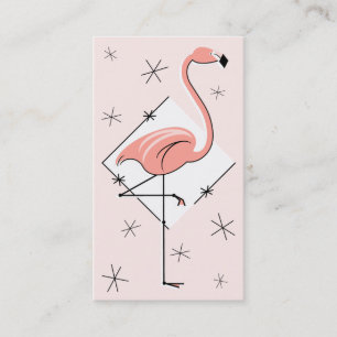 Flamingo Pink Diamond Visitenkarte