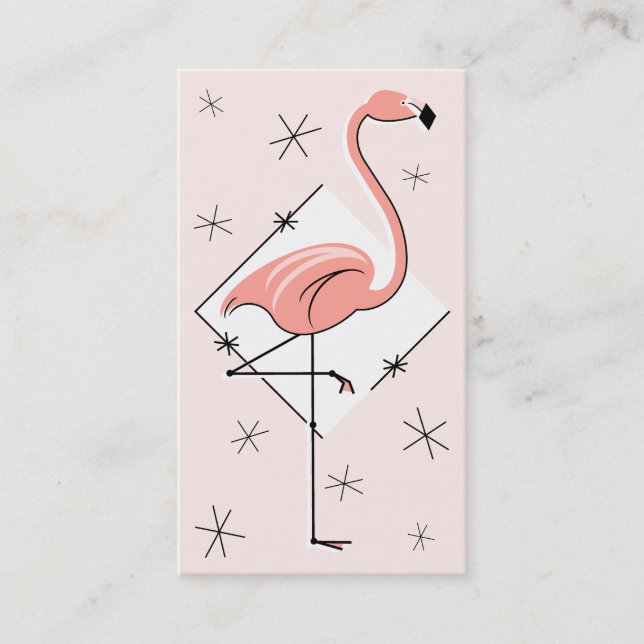 Flamingo Pink Diamond Visitenkarte (Vorderseite)