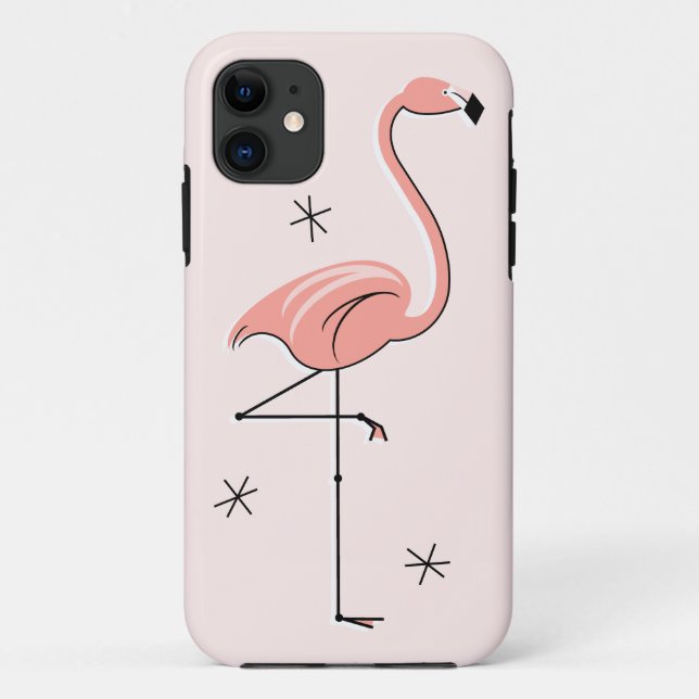 Flamingo Pink iPhone Gehäuse Case-Mate iPhone Hülle (Rückseite)