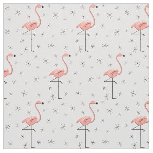 Flamingo Pink Stoff