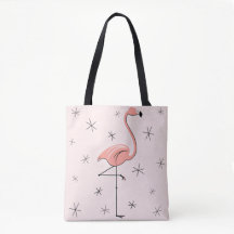 Flamingo Pink überall in der Tasche