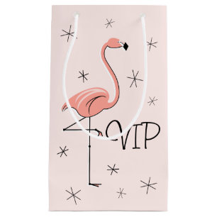 Flamingo Pink 'VIP Geschenktasche klein Kleine Geschenktüte
