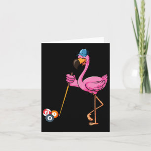 Flamingo Playing Billiards Kostüm Billiards Playa Karte