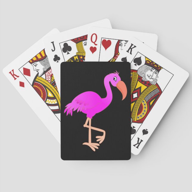 Flamingo Playing Cards Spielkarten (Rückseite)