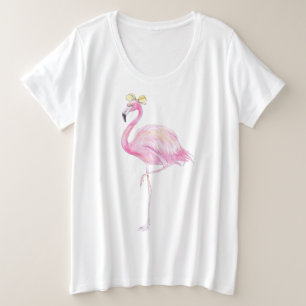 Flamingo plus Größe - Shirt