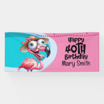 Flamingo Pool Party 40. Geburtstag