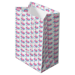 Flamingo Pool Party Rosa Flamingos Party Beutel Mittlere Geschenktüte